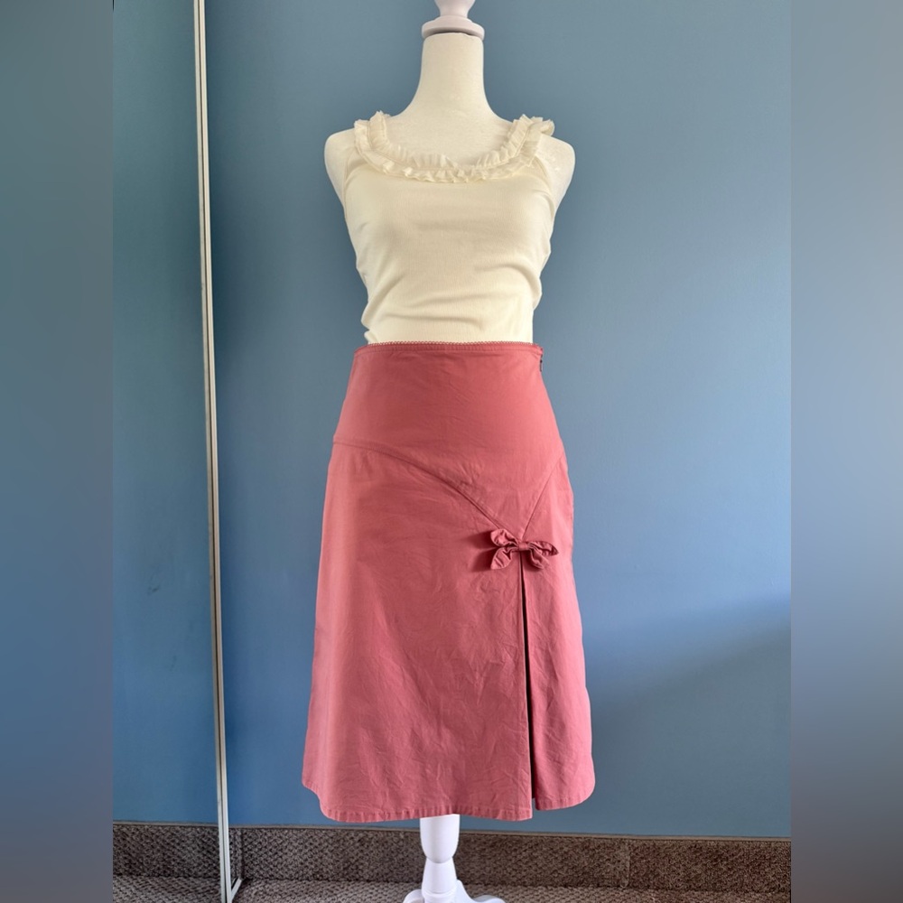 RW&CO Pink knee length skirt